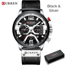 Carregar imagem no visualizador da galeria, Relógio Curren Elite Chronograph