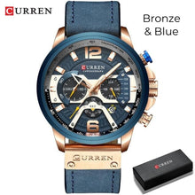 Carregar imagem no visualizador da galeria, Relógio Curren Elite Chronograph