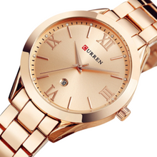 Carregar imagem no visualizador da galeria, Relógio Curren Gold Feminino