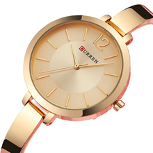 Carregar imagem no visualizador da galeria, Relógio Curren Golden Star Feminino