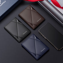 Carregar imagem no visualizador da galeria, Carteira William Polo Anti-Furto de Couro Masculina